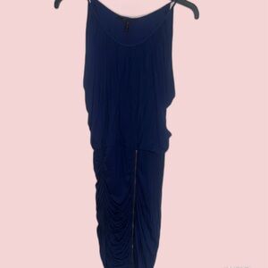 Elegant Navy Blue Dress